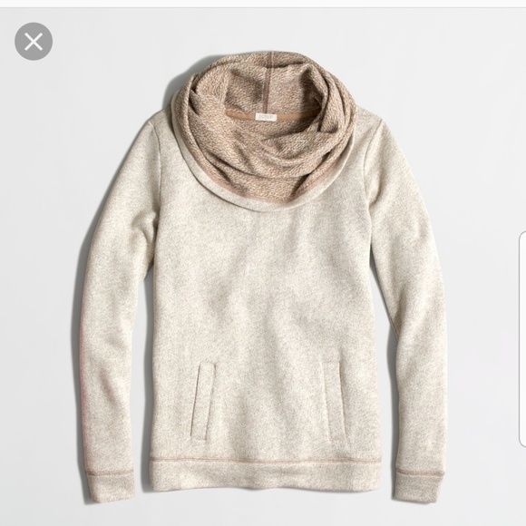J. Crew Tops - J.Crew funnelneck pullover